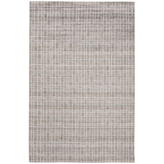 SAFAVIEH Mirage Nigel Geometric Area Rug, Grey/Blue, 6' x 9'