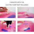 thumbnail image 3 of Pool Floats Inflatable Donut Pool Float Swim Rings Single 70cm, Chocolate, 3 of 7