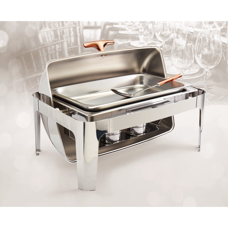 Denmark Tools for Cooks 5 Piece 9.5 Quart Stainless Steel Buffet