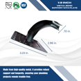 thumbnail image 4 of (Pack of 10) XFITTING 1/2 Inch Pex Tubing Bend Support With Mounting Plate, 4 of 4