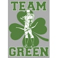 thumbnail image 2 of Boy's Justice League St. Patrick's Day Green Arrow Team Green  Graphic Tee Athletic Heather X Large, 2 of 5