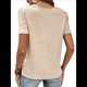 thumbnail image 5 of Blusas Tipo Túnica de Corta para Mujer, Estilo Informal, con Encaje Color de Piel XL, 5 of 10