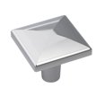 thumbnail image 1 of 1.125 in. Extensity Knob, Polished Chrome, 1 of 1