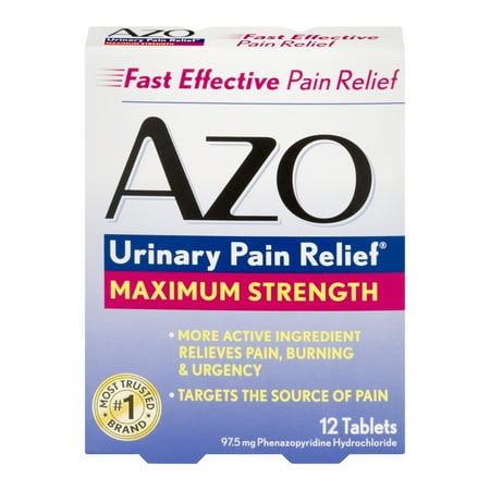 AZO Urinary Pain Relief Maximum Strength - 12 CT