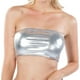 thumbnail image 3 of Top Bandeau para mujer Camisola Traje de baño Color sólido para Festival de música Escenario Danza del vientre Traje de club Argén Baoblaze Top de tubo de mujer, 3 of 7