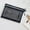 🍒 Black_Hot#4844, variant on Transparent Double Layer Mesh Pencil Case Zipper Pouch • Nylon Storage Bag with Metal Zippers • 2 Compartments, Clear Window, 20.5 x 13 cm, 1 Pack