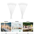 thumbnail image 6 of 80 Pcs Gift Labels Flower Tag Holders Transparent Bouquet Holder Floral Picks Bouquet Material, 6 of 6