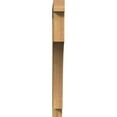 thumbnail image 2 of Ekena Millwork 4"W x 44"D x 44"H Westlake Block Rough Sawn Bracket, Western Red Cedar, 2 of 25