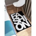 thumbnail image 5 of Machine Washable Rugs, Modern Rug, Decorative Rug, Fashion Rug, Gift Rug, Runner Rug, Small Rug, Large Rug, Modern Rug, Black and White Rug, 3.9'x5.9' - 120x180 cm, 5 of 7