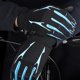 thumbnail image 5 of Guantes de ciclismo para bicicleta de montaña, protección completa con los dedos para hombres y mujeres, pantalla táctil, guantes para bicicleta de carretera, para correr y conducir, deportes al aire Afortunado Sencillez, 5 of 5