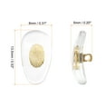 thumbnail image 2 of Eyeglass Nose Pad Anti-Slip Glasses Nose Grips Copper Core Glasses Nose Pads for Plastic Frames Glasses Sunglasses Gold, 2 of 7