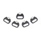 thumbnail image 2 of Gancho de anillos triangulares de anillo dividido de aleación de repuesto, 5 uds., para correa de hombro para cámara, 2 of 8