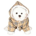 thumbnail image 6 of Dog Hooded Sweater Plaid Pet Clothes, 6 of 6