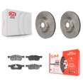 thumbnail image 1 of Transit Auto Front Disc Brake Rotors and Semi-Metallic Pads Kit for Car Land Rover Discovery Sport Jaguar E-Pace with 349mm Diameter Rotor K8S-104164, 1 of 11