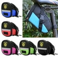 thumbnail image 2 of Cycling Saddle Bag MTB Bike Bicycle Seat Bag Repair Tools Pouch Pack with Reflective Strip, 2 of 8
