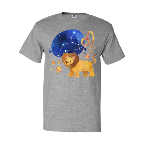 Inktastic Leo Constellation Zodiac Sign Illustration T-Shirt