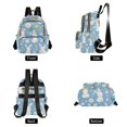 thumbnail image 4 of FORMRS Mini Backpack Purse for Women Travel Daypack Casual Shoulder Bag, Cartoon Easter Bunnies, 4 of 7