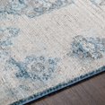thumbnail image 6 of Hauteloom Buawan Living Room, Bedroom Area Rug - Traditional - Blue, Denim, Gray - 5'3" x 7', 6 of 7
