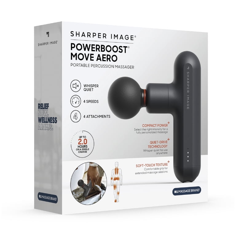 Sharper Image Powerboost Move Aero Percussion Massager photo 8