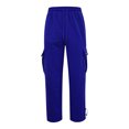 thumbnail image 4 of GHSOHS Mens Fleece Fleece Sweatpants Loose Cargo Pants Drawstring Elastic Waist Fitness Running Trousers Plus Size Casual Joggers Pants L, 4 of 4