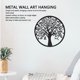 thumbnail image 3 of Arte De La Pared Del árbol De La Vida, Arte De La Pared Del árbol De La Vida Del Metal Inoxidable Que No Se Decolora 30 Cm Que Cuelga Para La Familia Para La Sala De Estar, 3 of 7