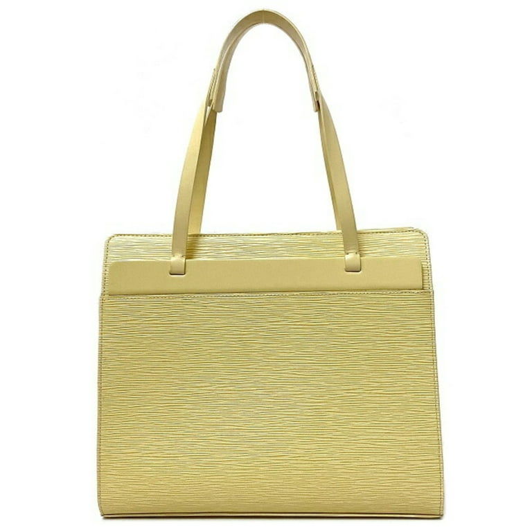 Authenticated Used LOUIS VUITTON Louis Vuitton Croisette GM Tote Bag M5250A  Epi Leather Vanilla Gold Hardware Shoulder 