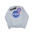 thumbnail image 1 of NASA Mens Classic Insignia Logo Distressed Sweatshirt, 1 of 5