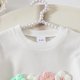 thumbnail image 5 of Odeerbi 1-5 Años Niña Conjunto de Verano Camisetas Con Volantes de Algodón Falda Con Lazo Shorts Conjunto de Dos Piezas Flower, 5 of 9