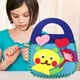 thumbnail image 1 of Bolsa de tela no tejida para manualidades con música de costura, hecha a mano, para niños, portátil, plegable y ajustable, gran capacidad de almacenamiento, el mejor regalo para decoración, 1 of 8