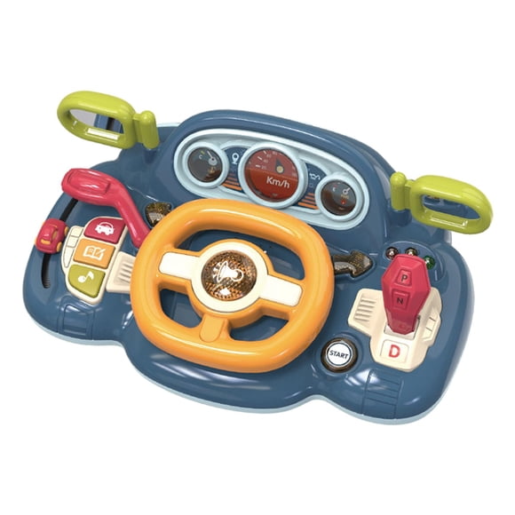 Juego de simulación educativo para de juguete de volante de simulación Azul Zulema Juego de volante