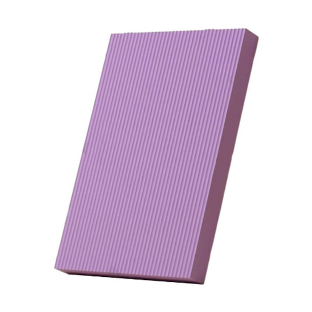 Almohadilla de rodillas, cojines de equilibrio, esterilla de yoga de espuma para rodillas para entrenamiento de estabilidad de rodillas Púrpura