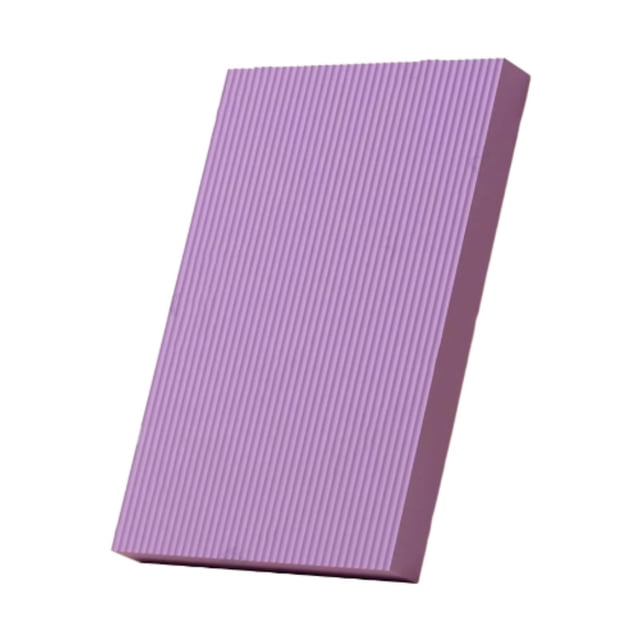 S SERENABLE Kneeling Mat Exercise Balance Pad for Stability Training Exercise Stretching Purple