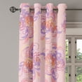 thumbnail image 3 of Ambesonne Grommet Curtain, , 50"x108", Rose Lavender Pastel Pink, 3 of 5