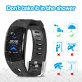thumbnail image 2 of Fitness Tracker 3D Color Screen w/ Heart Rate Monitor Pedometer Calorie Counter Sleep Monitor Stopwatch IP67 Waterproof Smart Watch for Women Men Android IOS, 2 of 8