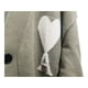 thumbnail image 3 of Cárdigan Ami París Ami de Coeur Gris Verdoso Talla Grande, 3 of 4