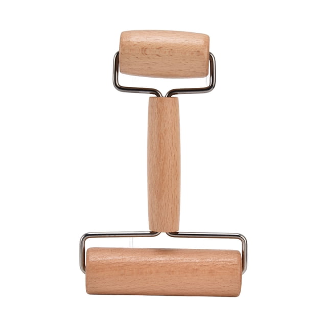 Rodillo de masa Tecnología de cobertura Pulido exterior Agarre cómodo Material de madera Rodillo para pizza