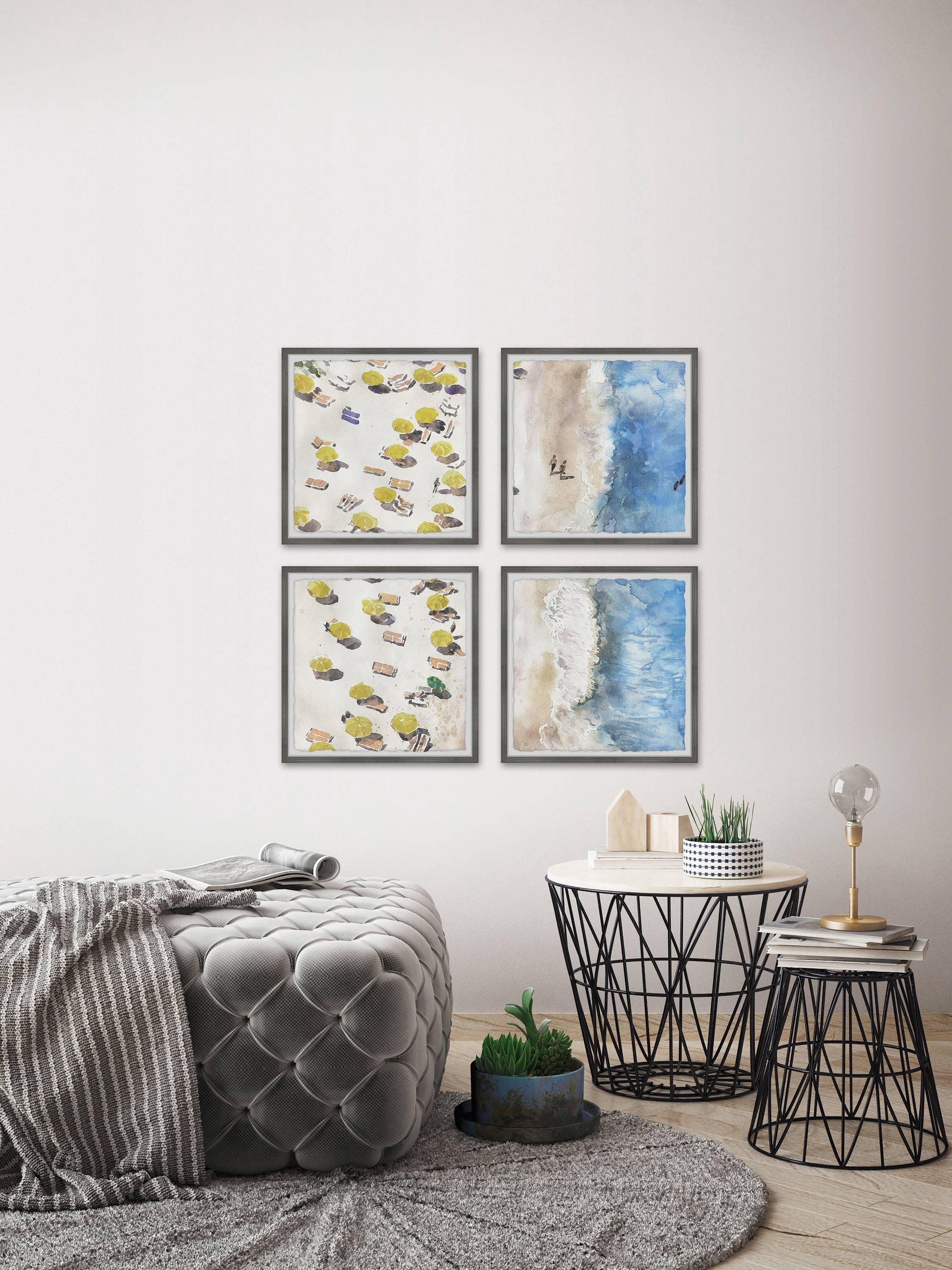 Marmont Hill Yellow Sunshade III Quadriptych