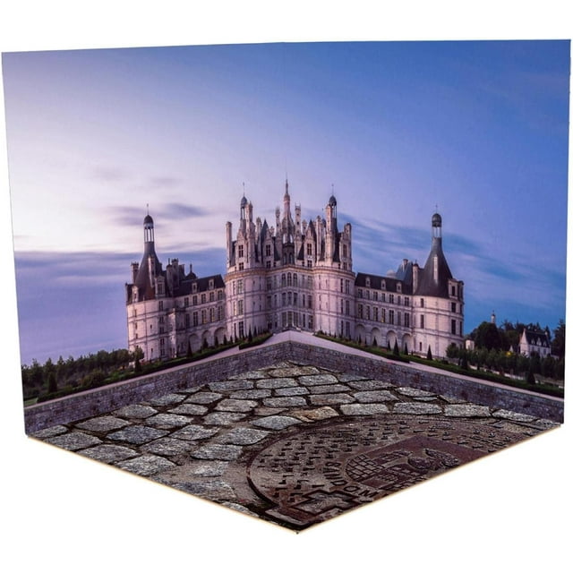 HUGFEGWE 1/12 Scale Backdrop Show Display Organizer Collection Diorama for Action Figures , Style C CA919-149754