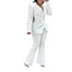 thumbnail image 2 of Txlixc Office Lady Traje de 2 piezas Slim Fit Color sólido Mujeres Blazer y conjunto de pantalones de trabajo para ropa casual Fiesta de negocios Txlixc  Moda, 2 of 7