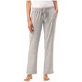 thumbnail image 4 of Lucky Brand Women's 2 Pack Straight Leg Lounge Pant with Drawstrings and Pockets Size: S, Color: Stars/Light Heather Grey, 4 of 5