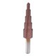 thumbnail image 2 of Broca escalonada Broca para agujeros con revestimiento de cobalto para placas de PVC para roscar acero para madera Amonsee Otros, 2 of 8