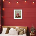thumbnail image 3 of Stupell Industries - Howdy Holidays Cowboy Boots Gray Framed Print Under Glass, 17 x 21, Made In USA, 3 of 8