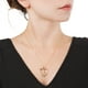 thumbnail image 5 of Collar Gargantilla con Dije Corazón y Mariposa Chapa de Oro 18k Ametrinaa MPGD0022, 5 of 5