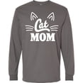 thumbnail image 3 of Inktastic Mothers Day Cat Mom Long Sleeve T-Shirt, 3 of 5