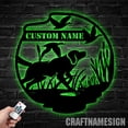 thumbnail image 4 of Craftnamesign Personalized Pheasant Duck Geese Golden Retriever Dog Hunting Metal Wall Art, 4 of 5