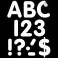 thumbnail image 1 of White 4 Classic Self-Adhesive Letters Uppercase, 1 of 1