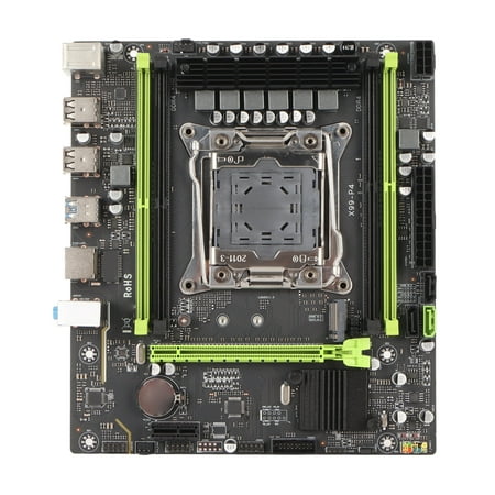 Suodoka X99 P4 Mainboard Dual Channel DDR4 6 Phase Power Supply LGA 2011 3 Computer Gaming Motherboard for Desktop PC, 10.63 inches / 27 cm[cite: 1]