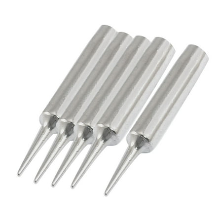 

Unique Bargains 5 Pcs 900M-T-1CF 1mm Bevel Diameter Soldering Solder Iron Tips