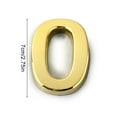 thumbnail image 4 of Guardoinrt 1/2/3/5 House Numbers for Outside Household Simple Style Exquisite Numerical Signs Number Mark Accessories Mark Marking Accessory Number 0 1 Pc, 4 of 6