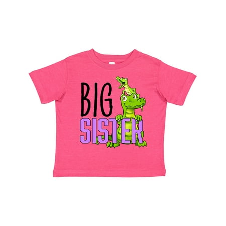 

Inktastic Big Sister with Cute Alligators Gift Toddler Boy or Toddler Girl T-Shirt